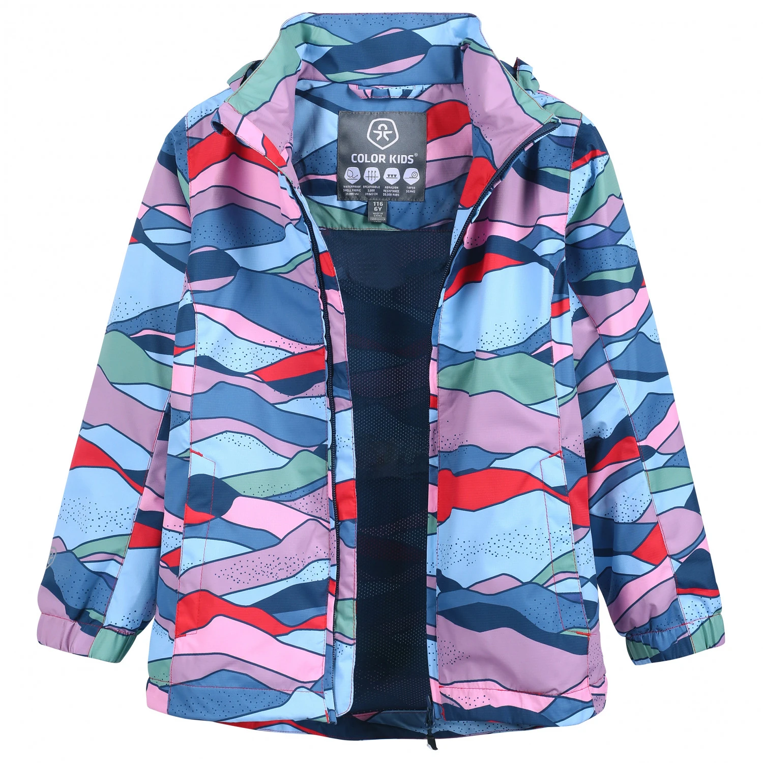Color Kids Kid's Jacket AOP - Waterproof Jacket - Image 3