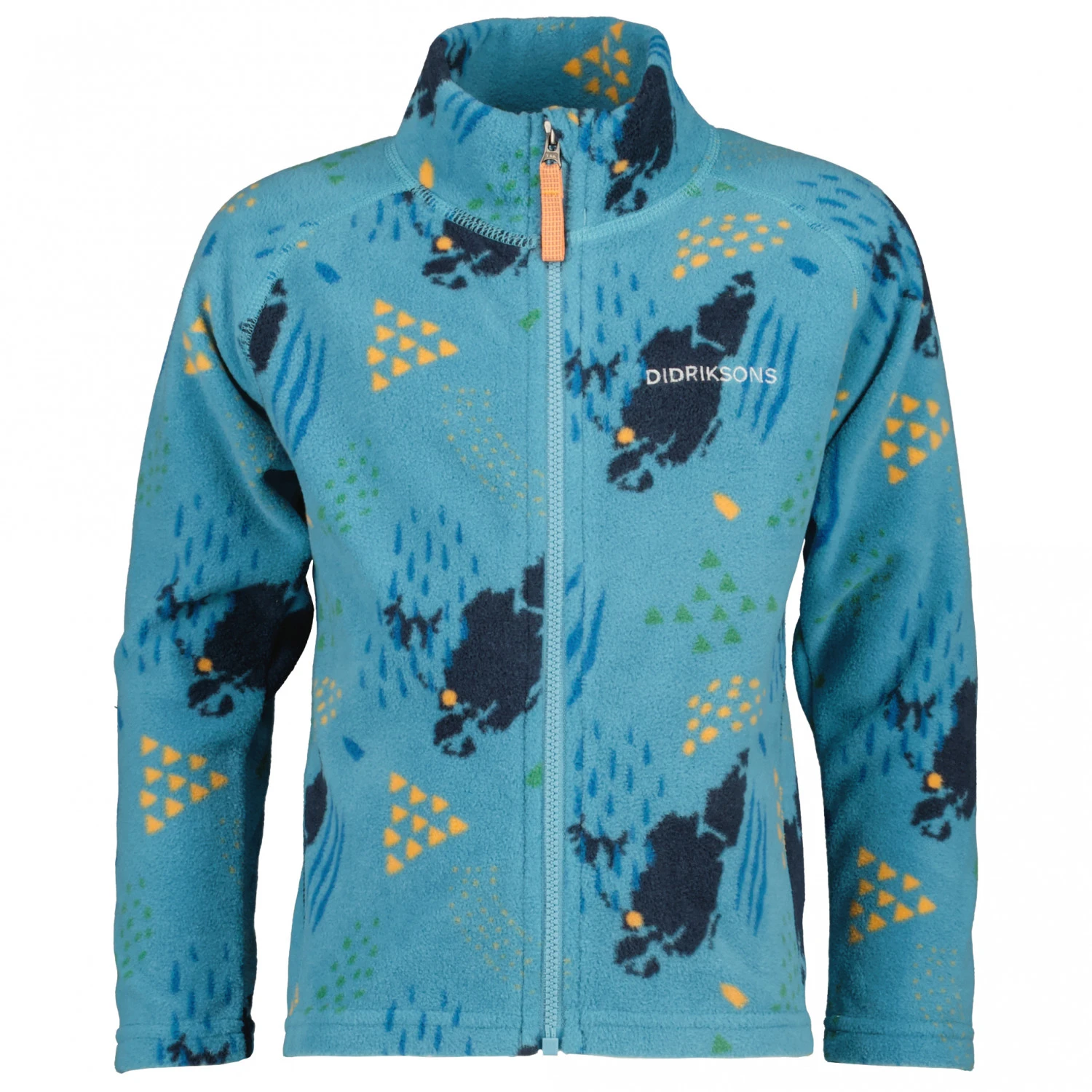 DIDRIKSONS Kid's Monte Printed Full Zip 8 - Fleece Jacket