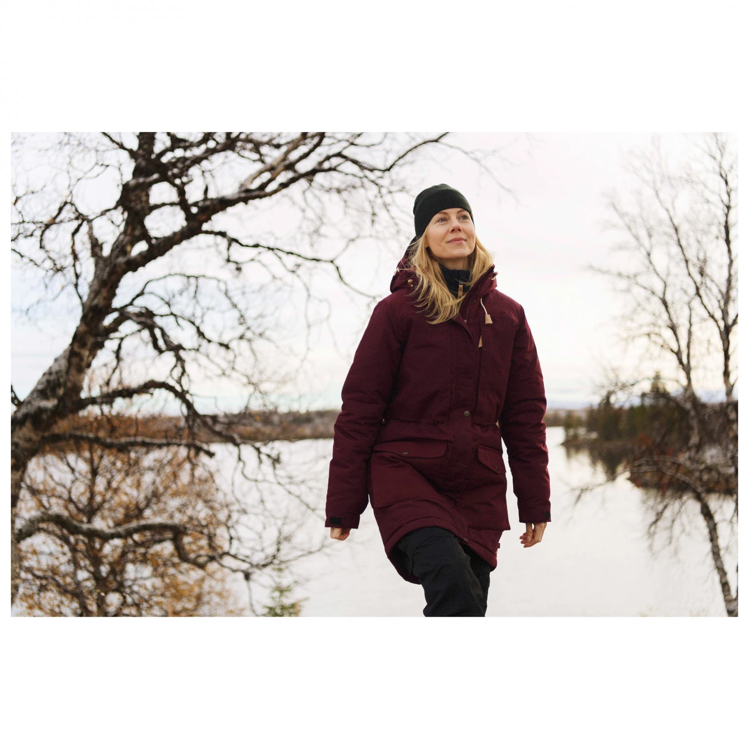 FJÄLLRÄVEN Women's Singi Wool Padded Parka - Coat - Image 11