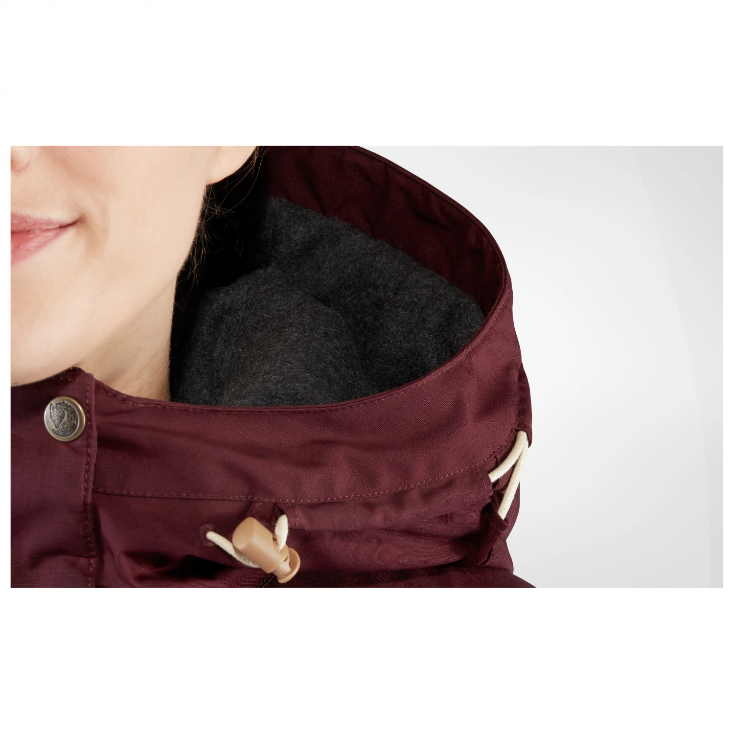 FJÄLLRÄVEN Women's Singi Wool Padded Parka - Coat - Image 5