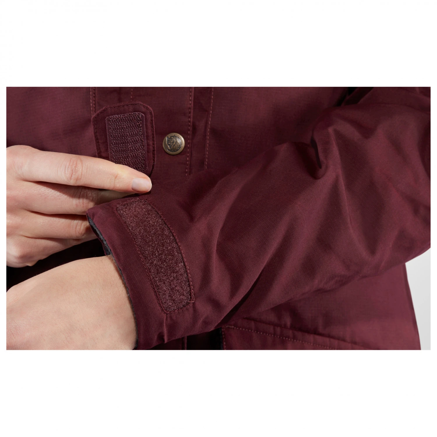 FJÄLLRÄVEN Women's Singi Wool Padded Parka - Coat - Image 9