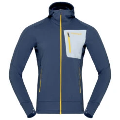 Norrøna Falketind Power Grid Hood - Fleece Jacket