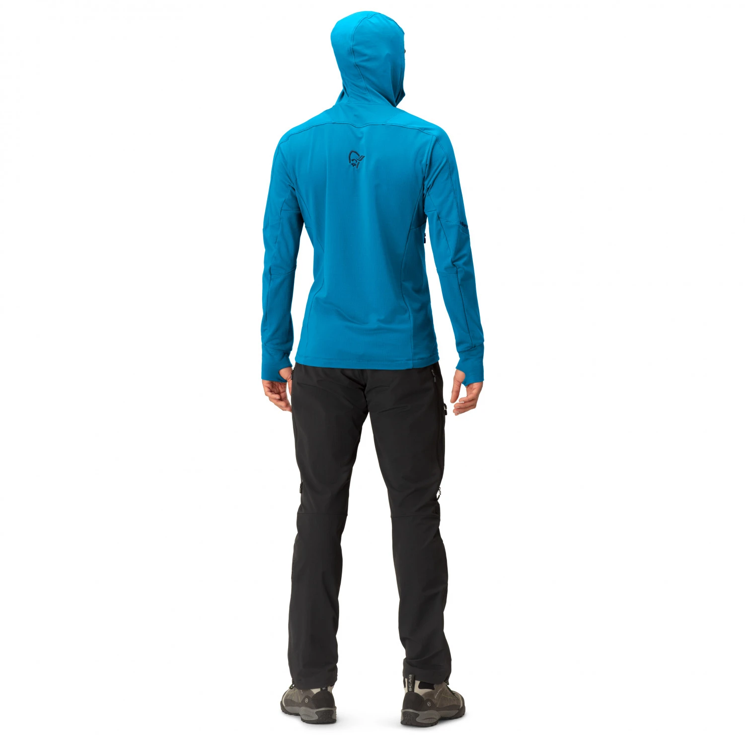 Norrøna Falketind Power Grid Hood - Fleece Jacket - Image 4