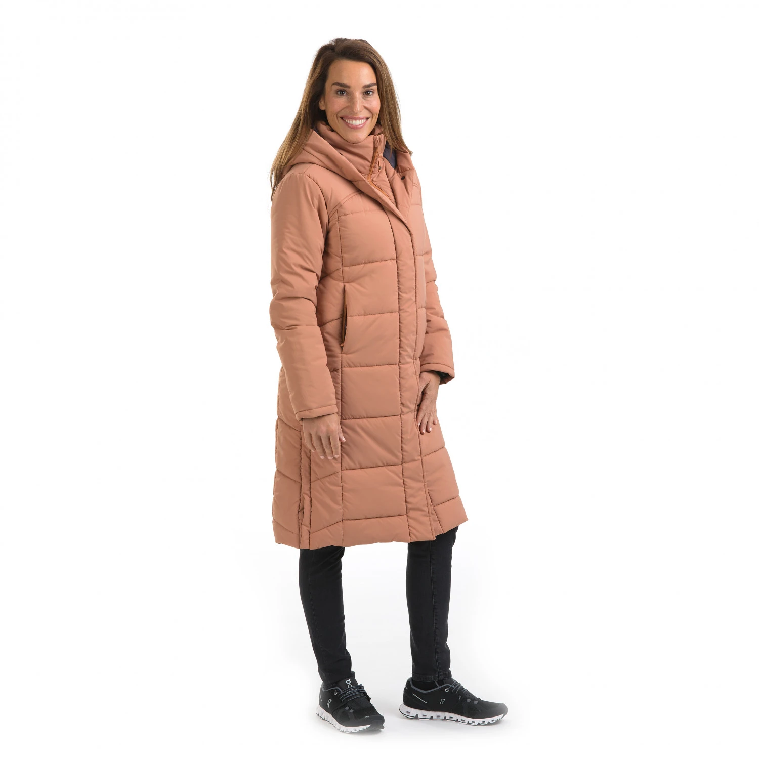 Sherpa Women's Kabru Hooded Longline Coat - Coat - Image 9